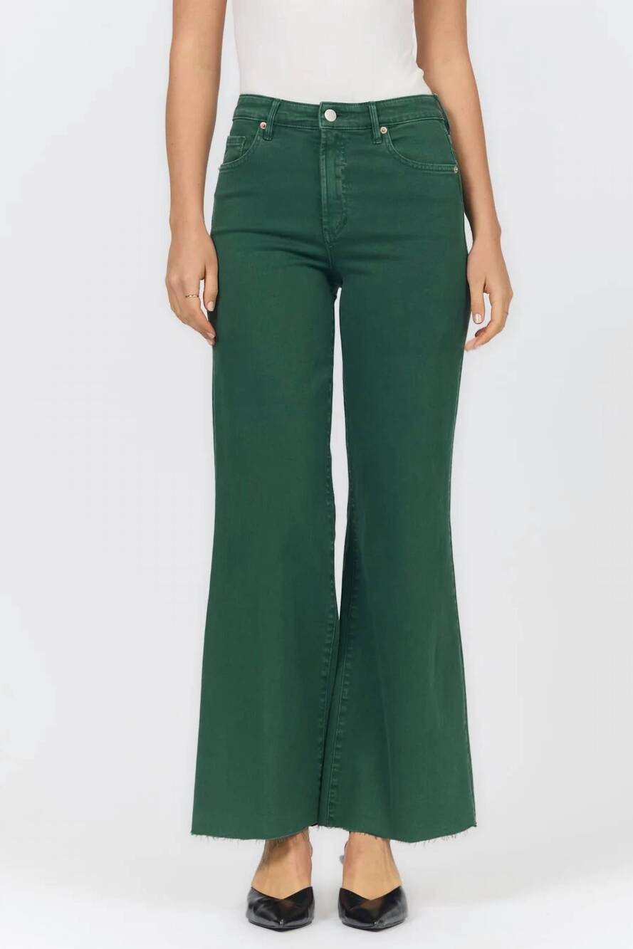 NEW DEAR JOHN DENIM fiona jeans in pineneedle
